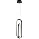 Demark LED 6 inch Black Pendant Ceiling Light