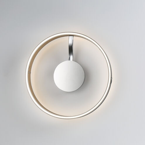 Verdura LED 15 inch Black Flush Mount Ceiling Light