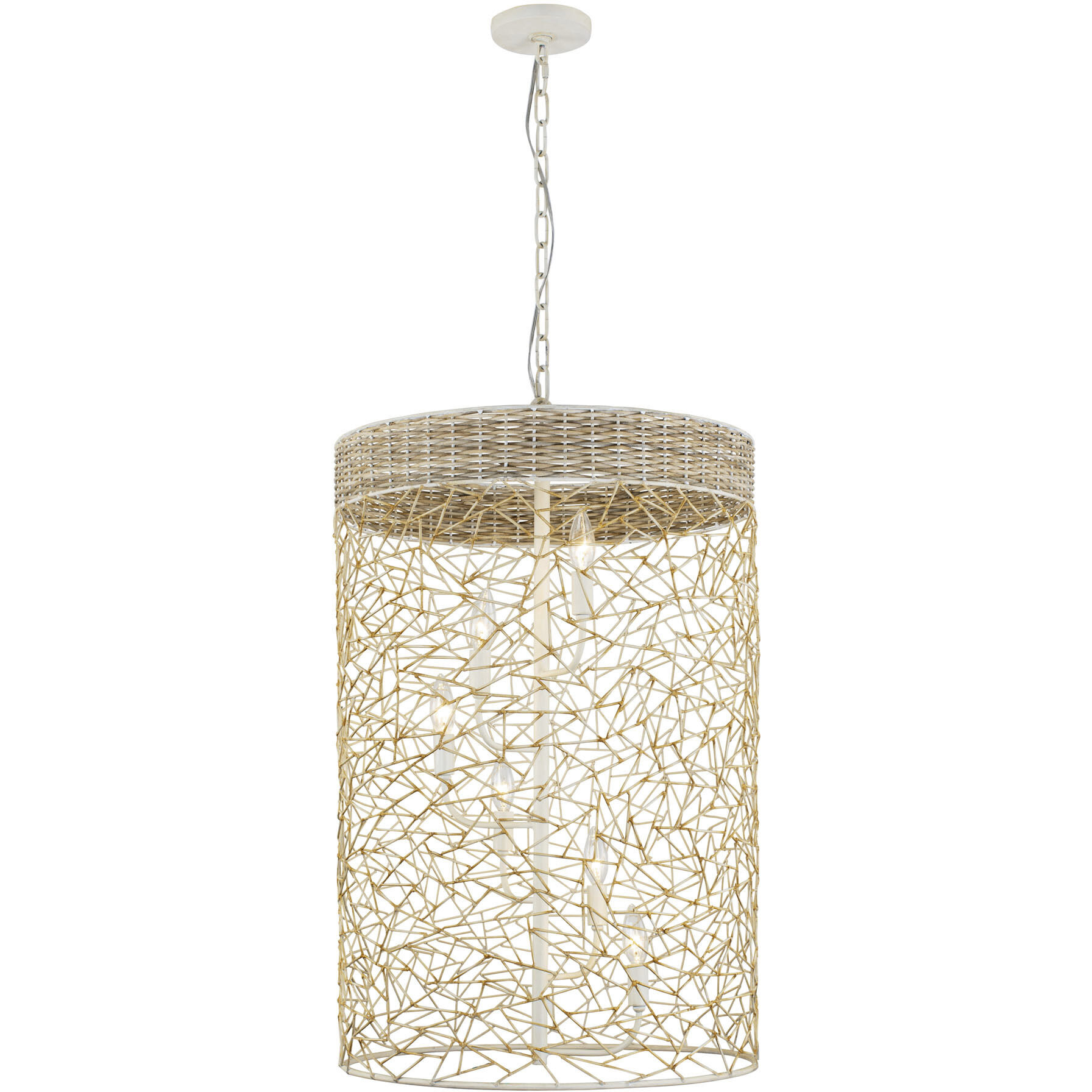Cayman 6 Light 20.00 inch Foyer Pendant
