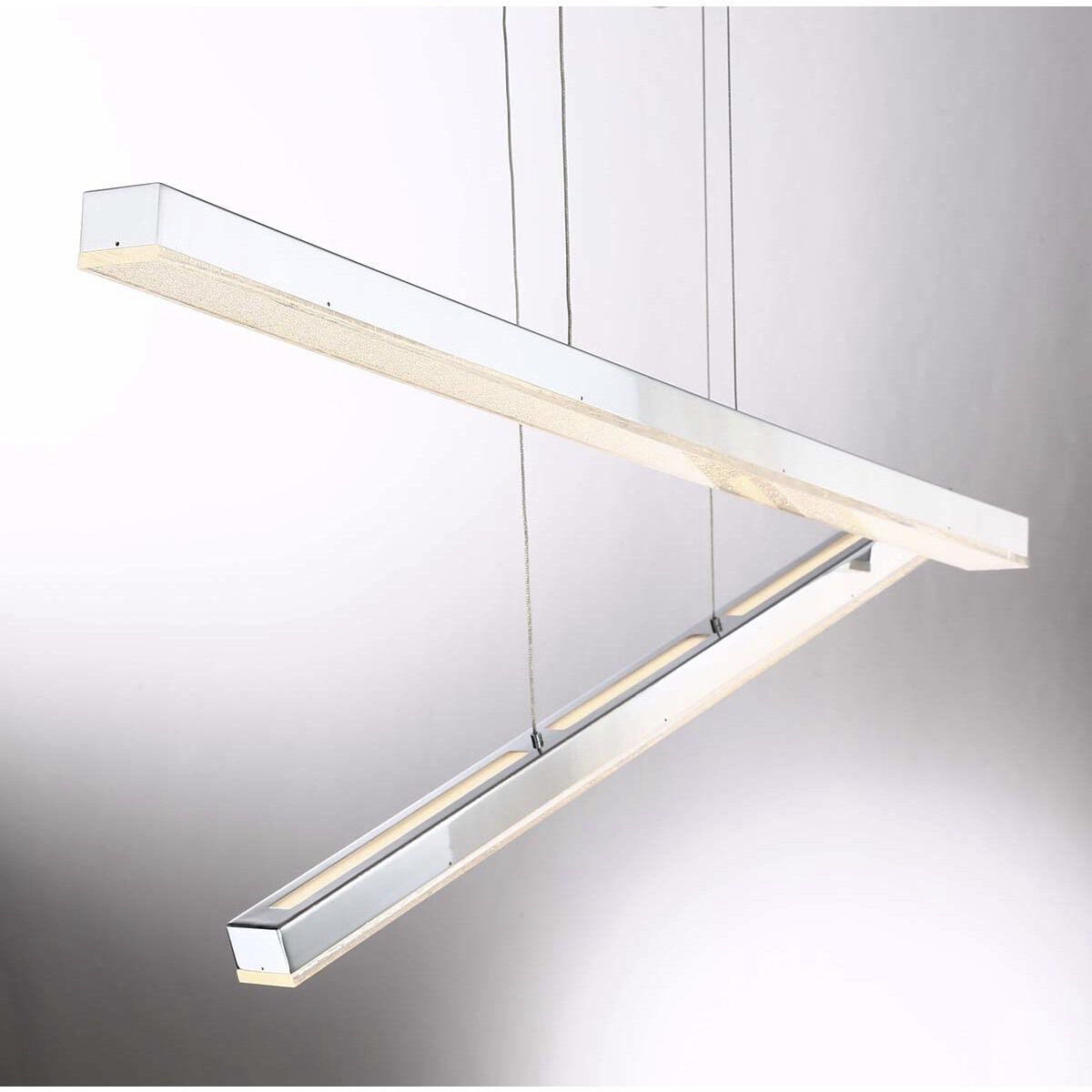 Santi LED 2 inch Chrome Chandelier Ceiling Light, Small