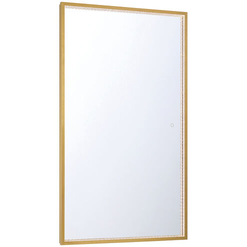Cerissa 54 X 32 inch Gold Mirror