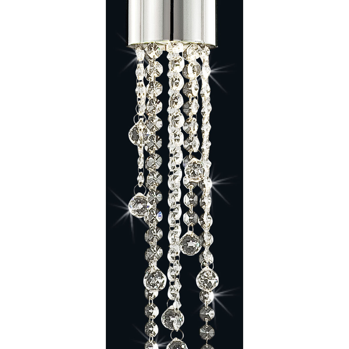 Groove 5 Light 6 inch Chrome Pendant Ceiling Light