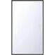 Cerissa 54 X 54 inch Anodized Black LED Mirror