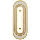 Tramore Wall Sconce Wall Light in Silver