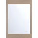 Mogano 36.00 inch  X 24.00 inch Wall Mirror