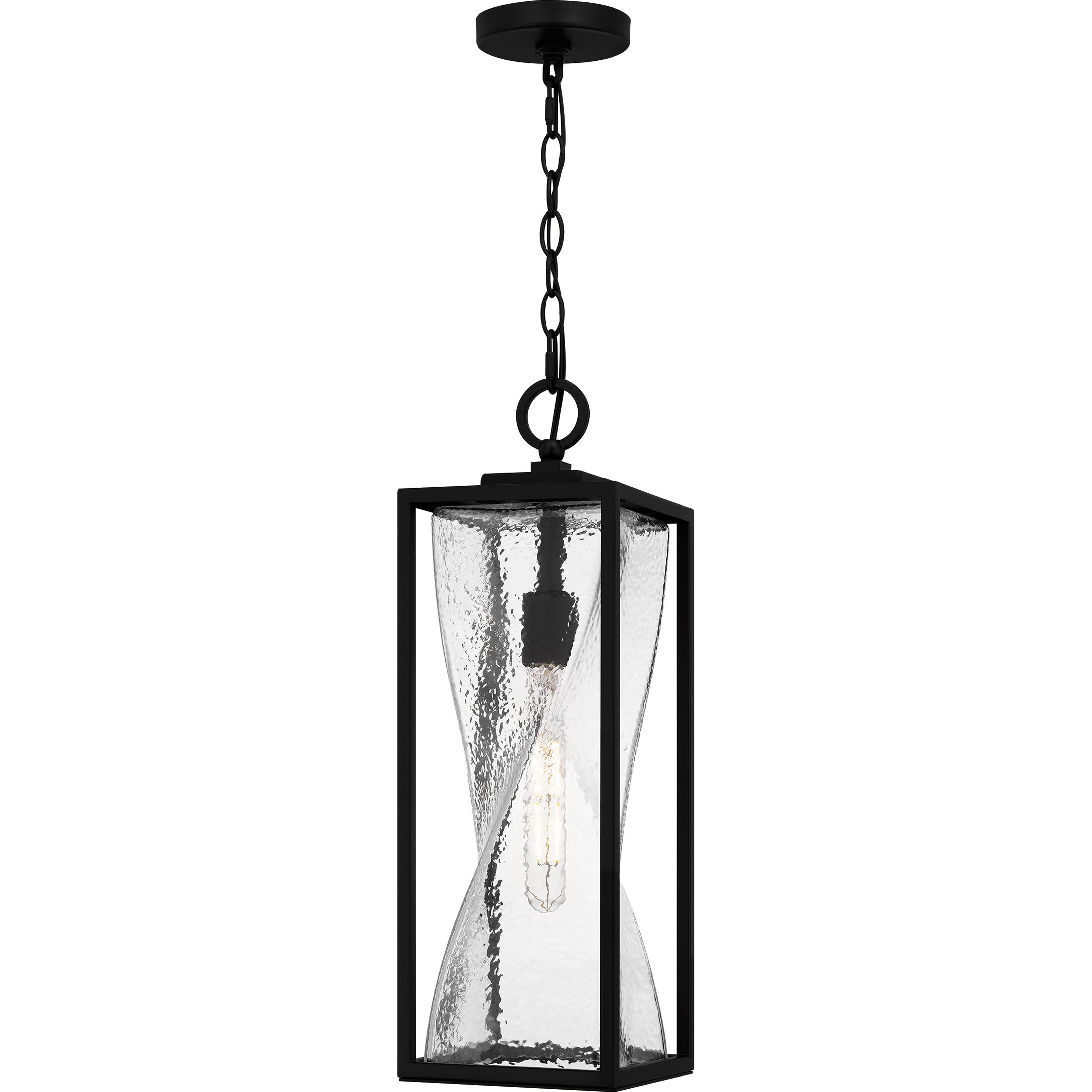 Zarah 1 Light 7 inch Matte Black Mini Pendant Ceiling Light, Small
