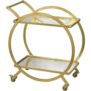 Ring Gold with Antique Silver Bar Cart