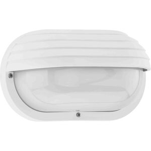 Bulkheads 1 Light 10.5 inch White Outdoor Ceiling/Wall Mount Bulkhead