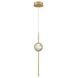 Barletta LED 4.75 inch Gold Pendant Ceiling Light