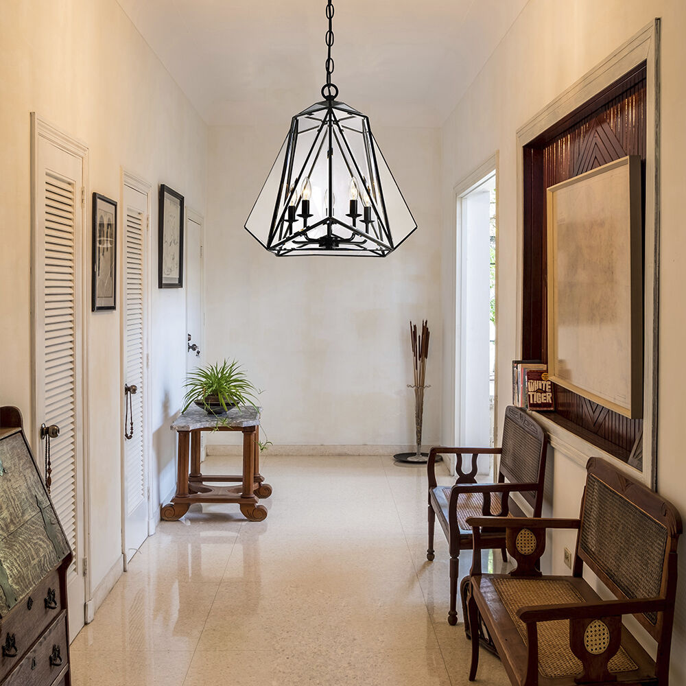 Glacier 1 Light 12 inch Bronze Pendant Ceiling Light