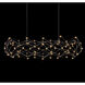 Leonardell LED 21.75 inch Black Chandelier Ceiling Light