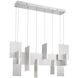 Coburg 3 Light 14.00 inch Island Light