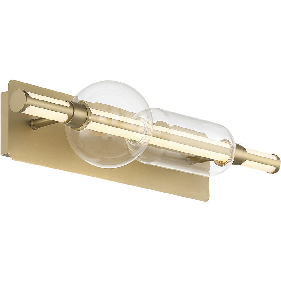 Lucent LED 26 inch Gold Vanity Light Wall Light