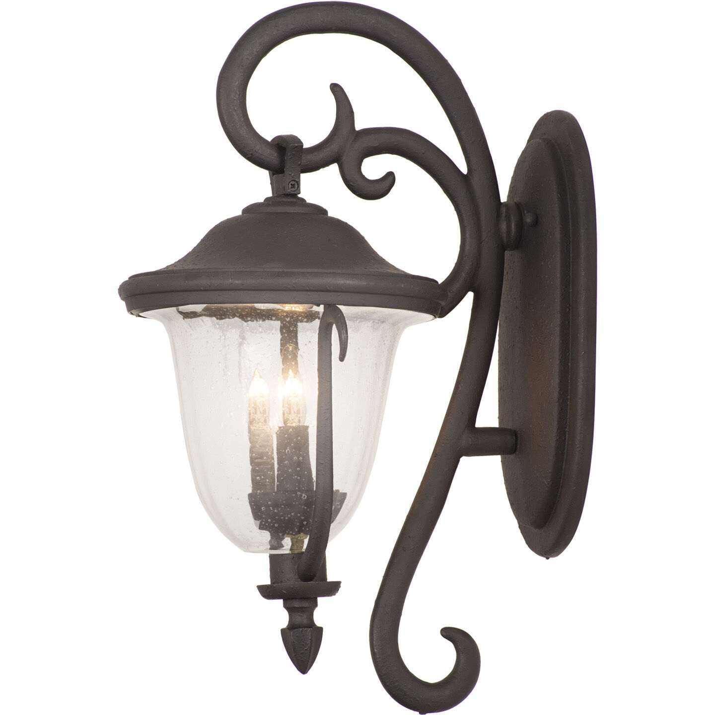 Santa Barbara Outdoor 2 Light 11.00 inch Wall Sconce