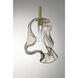 Norah 1 Light 5.5 inch Gold Standard Pendant Ceiling Light in Amber