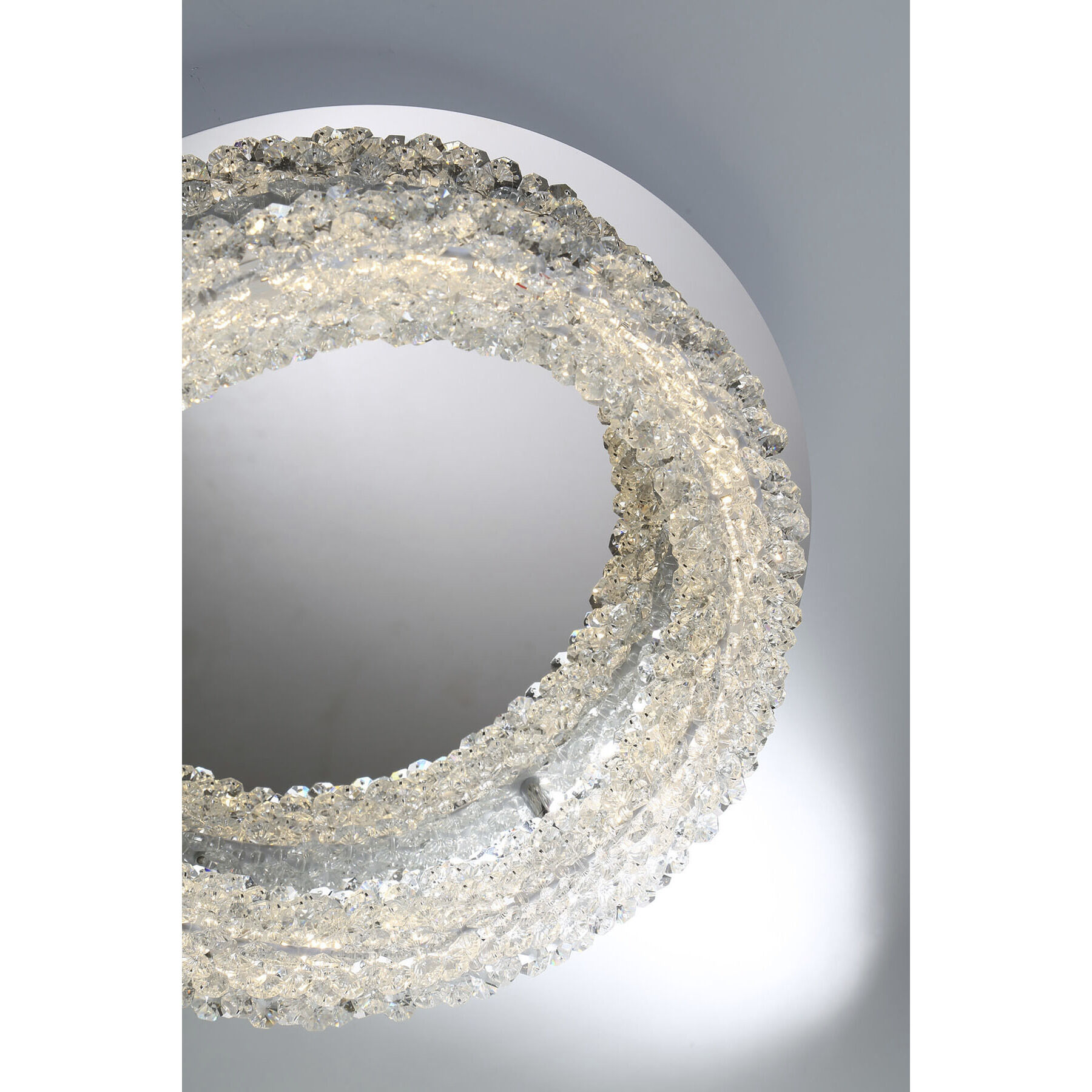 Sassi LED 36 inch Chrome Vanity Light Wall Light, Large