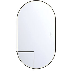 Linden 42 X 24 inch Black Mirror