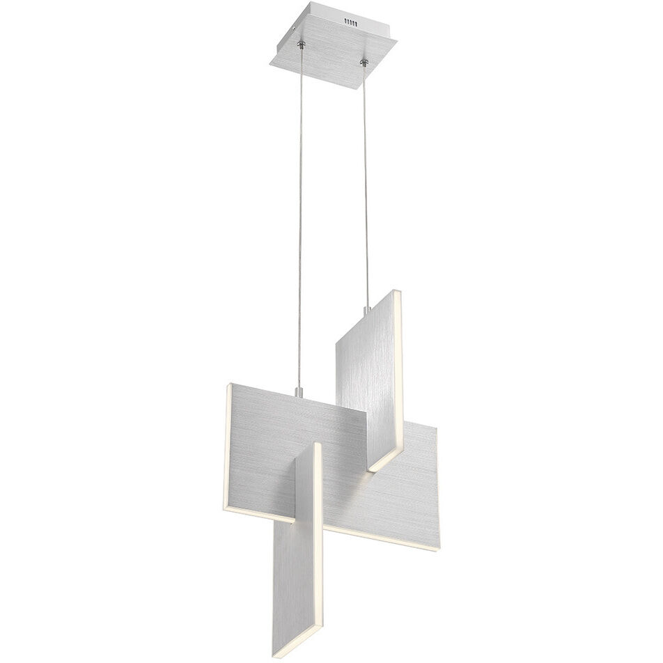 Coburg LED 8 inch Silver Pendant Ceiling Light