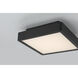 Patrol Q LED 9.29 inch Black Outdoor Ceiling Mount