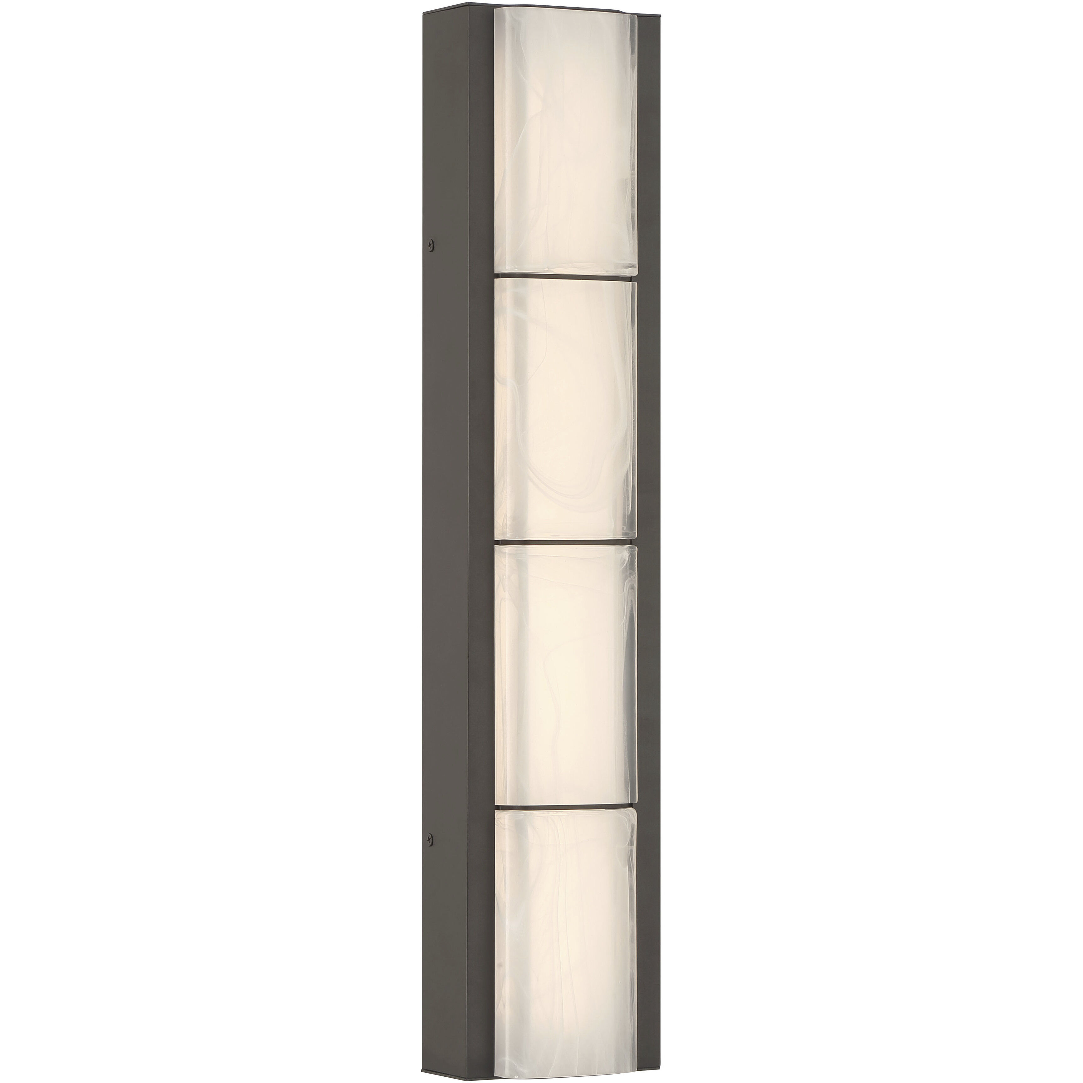 Gibraltar LED 24.5 inch Sand Bronze Outdoor Wall Sconce