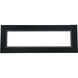 Ontario 17 X 4 inch Black Patio Heater Flush Mount Kit