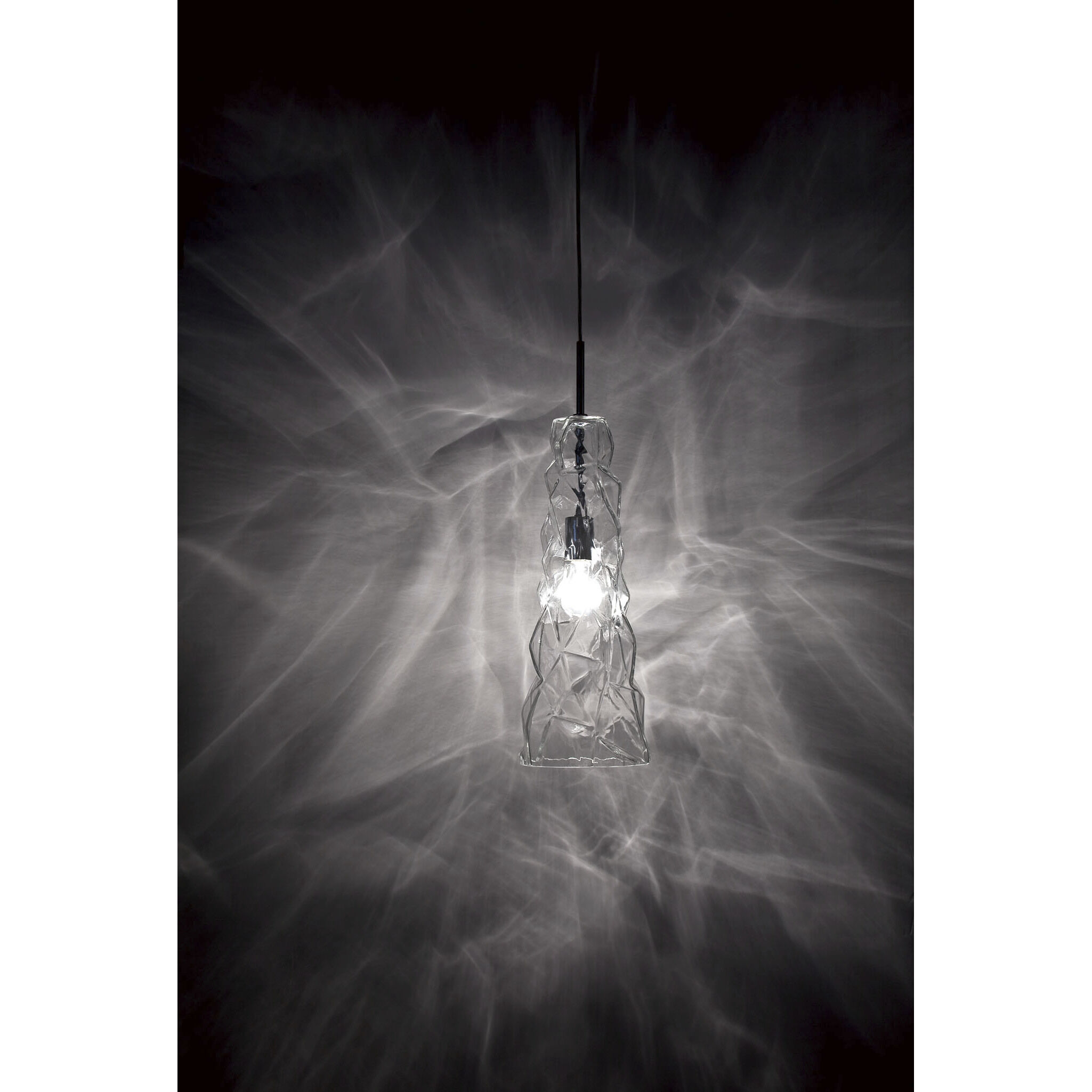 Lazer 1 Light 7 inch Chrome Pendant Ceiling Light