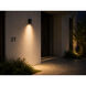 Arena 70 LED 6.3 inch Black Outdoor Wall Mount