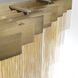 Bloomfield LED 28.5 inch Gold Chandelier Ceiling Light