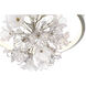 Clayton LED 25.75 inch Silver Chandelier Ceiling Light