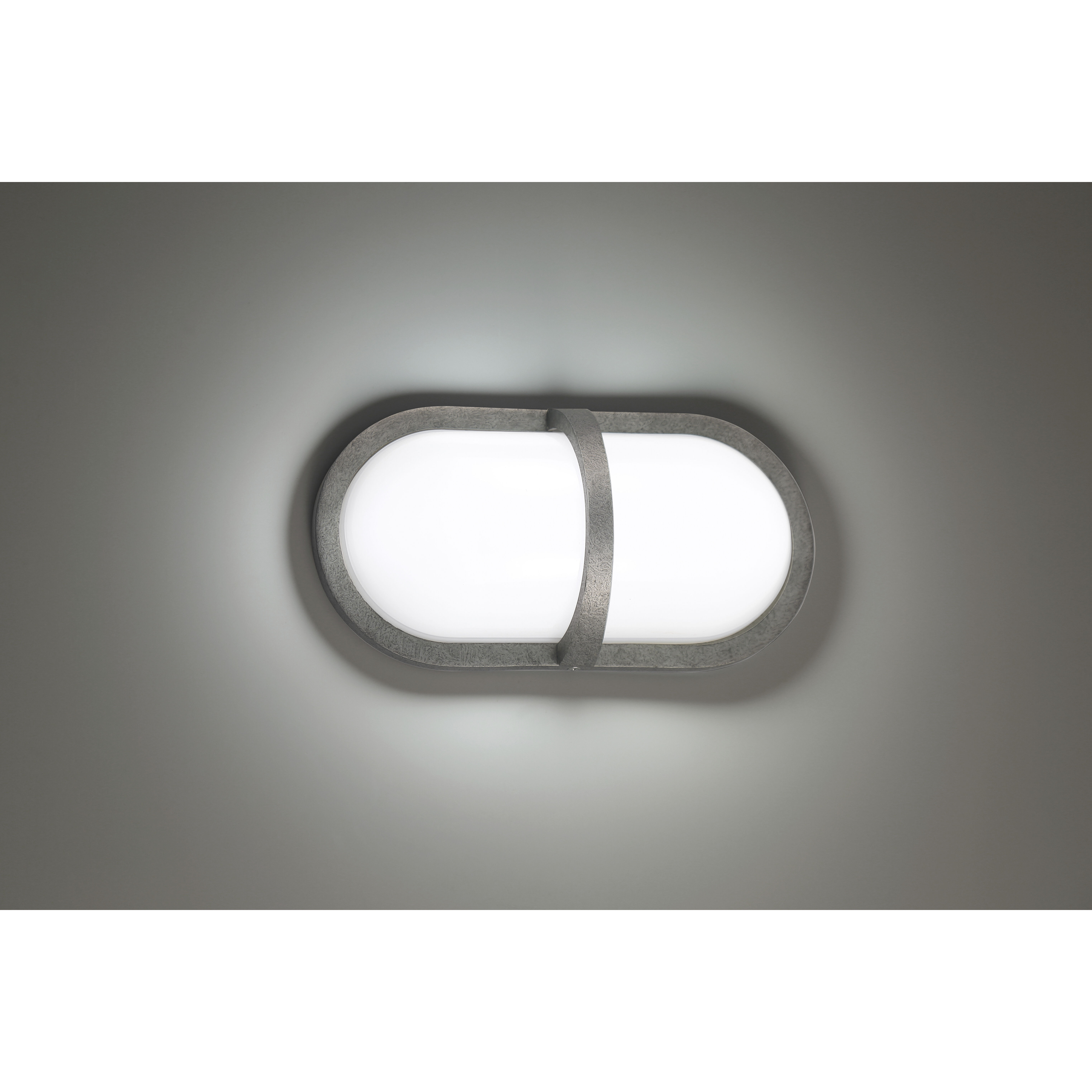 Osler LED 19 inch Textured Silver Outdoor Wall Mount