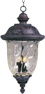 Carriage House DC 3 Light 13 inch Oriental Bronze Outdoor Hanging Lantern