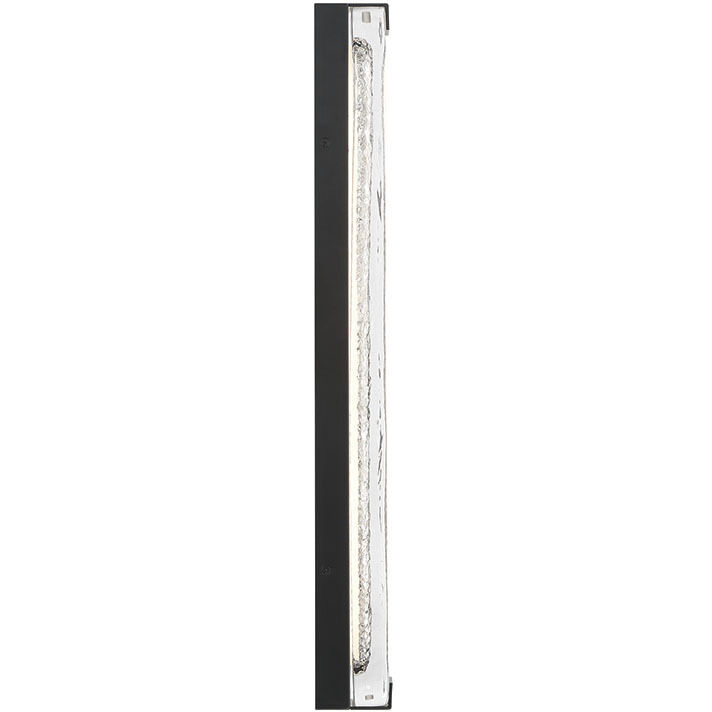 Hiltic LED 24 inch Matte Black Outdoor Wall Sconce