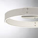 Verdura LED 15 inch Grey Flush Mount Ceiling Light
