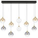 Iissa 10 Light 15.50 inch Chandelier