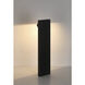 Sentry 7 watt Black Outdoor Bollard