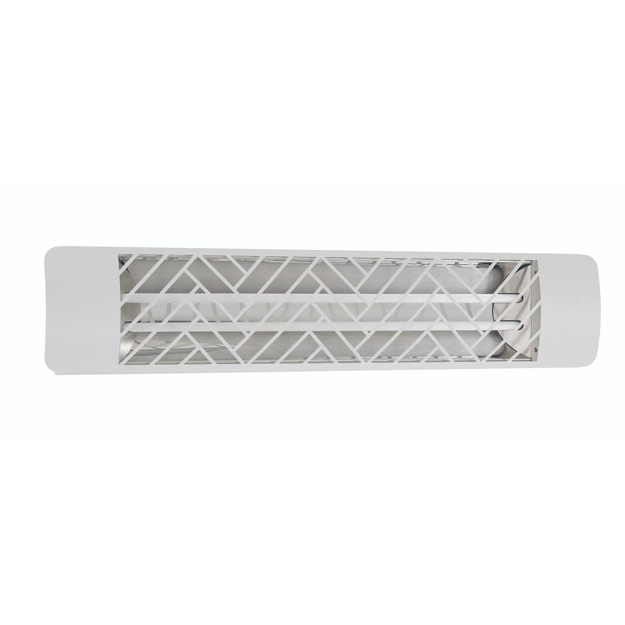 EF40 Series 9 X 8 inch White Electric Patio Heater in Clover