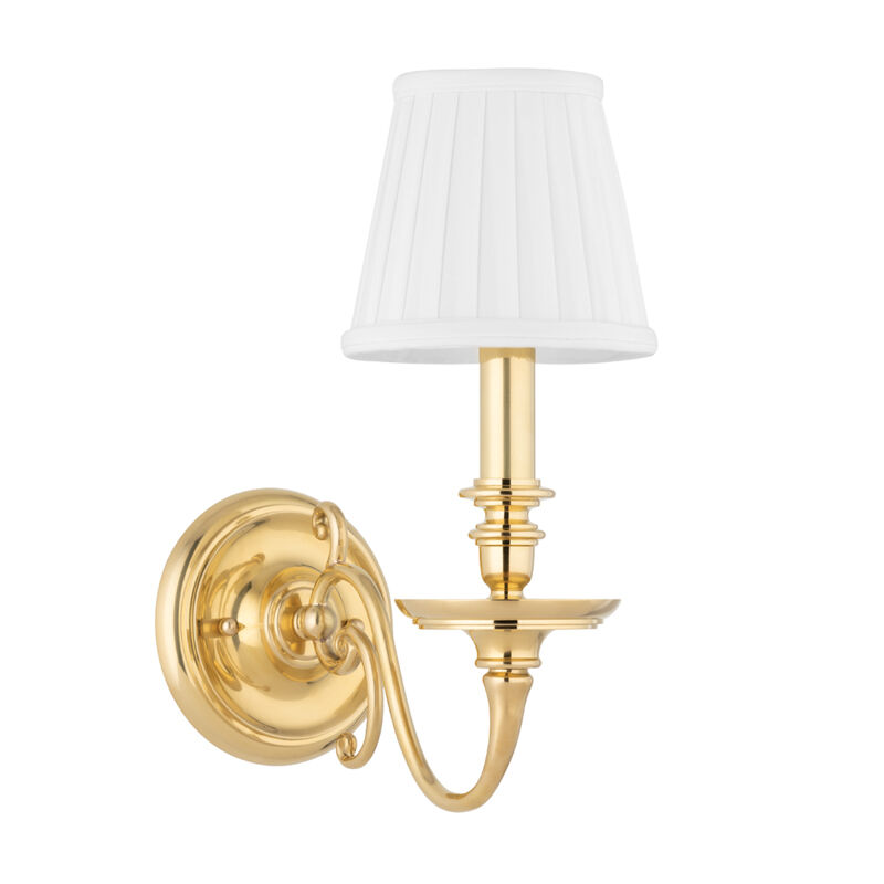 Charleston 1 Light 5.5 inch Aged Brass Wall Sconce Wall Light