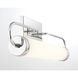 Tellie LED 35 inch Chrome Vanity Light Wall Light