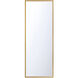 Cerissa 65 X 24 inch Gold Mirror