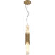 Venna LED 3 inch Antique Brass Pendant Ceiling Light