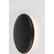 State LED 1.54 inch Black Outdoor Wall Mount