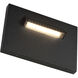 Peek 4 watt Black Outdoor Step Light