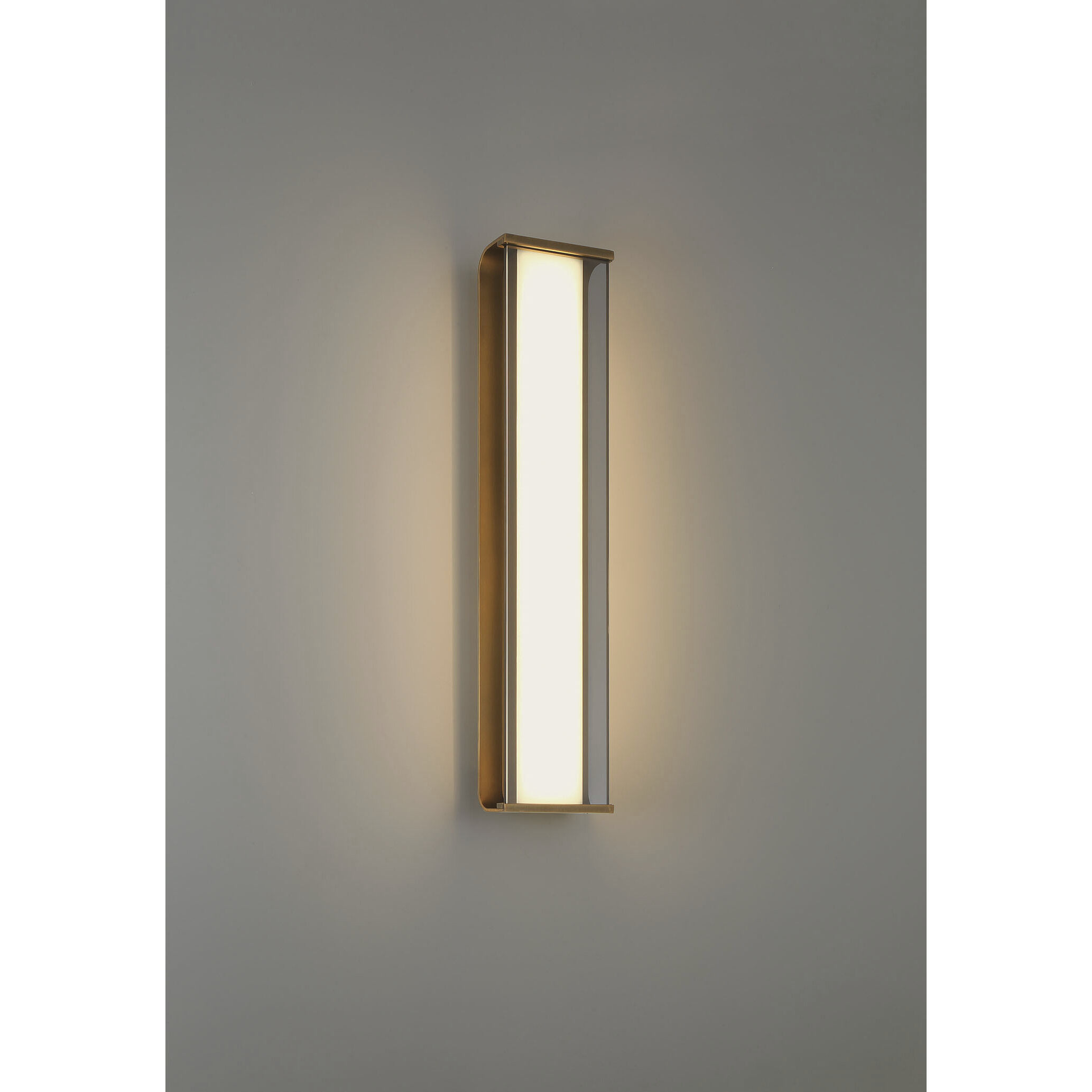 Dulton LED 5 inch Antique Brass ADA Wall Sconce Wall Light