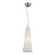 Lazer 1 Light 7 inch Chrome Pendant Ceiling Light