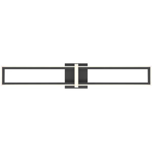 Bordo LED 35.5 inch Black Outdoor Wall Sconce