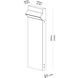 Sentry 7 watt Black Outdoor Bollard