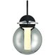 Caswell 1 Light 18.25 inch Black Outdoor Wall Lantern