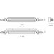Lansdowne 1 Light 39 inch Polished Nickel Vanity Light Wall Light