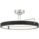 Pemberton LED 26 inch Satin Nickel Pendant Ceiling Light, Large