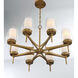 Manchester 12 Light 16 inch Brass Chandelier Ceiling Light